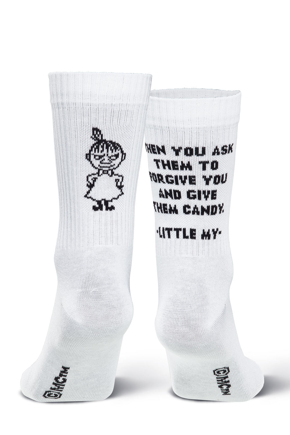 Pikkumyy: Give them Candy , luomupuuvillasukka