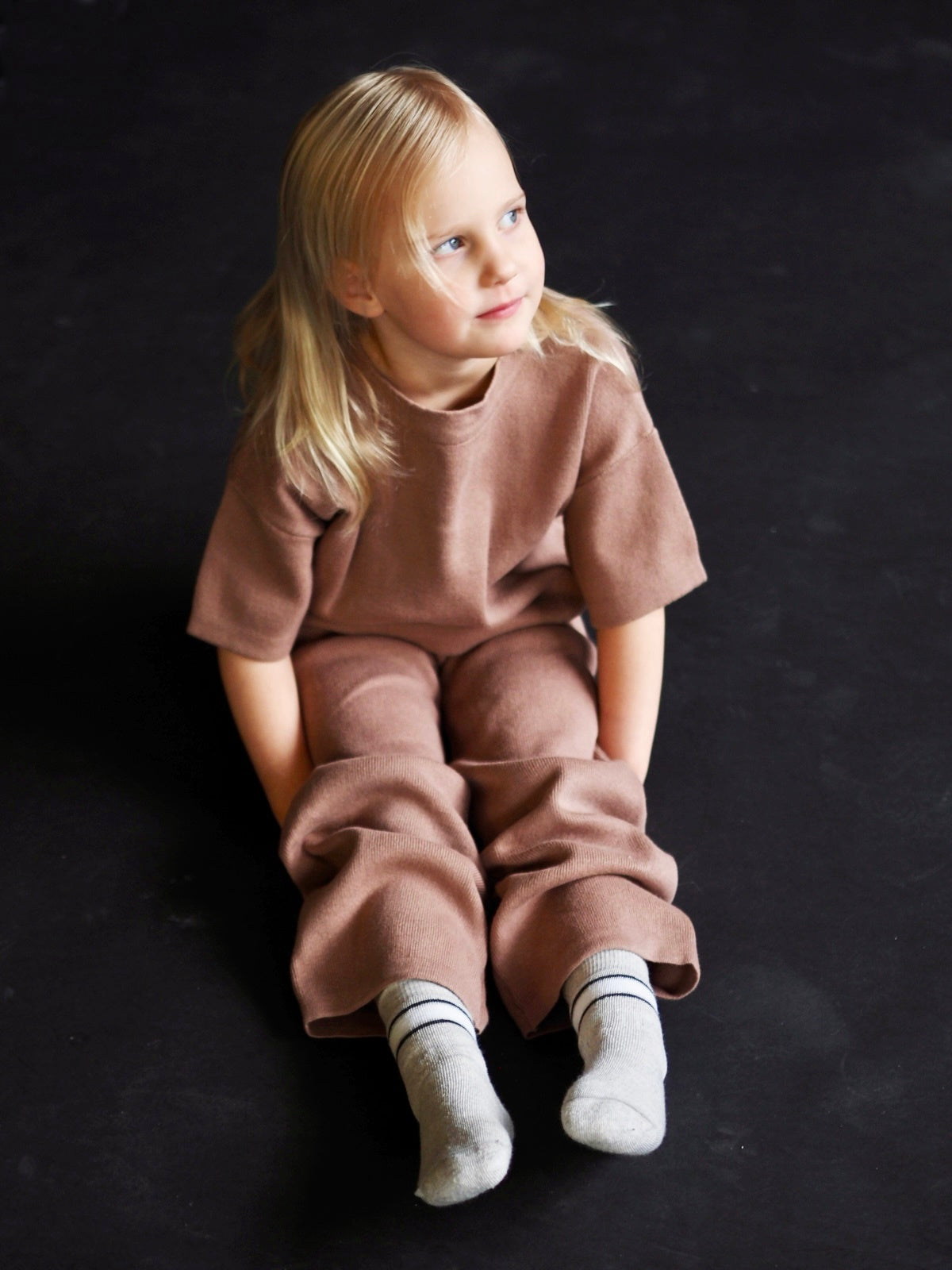 Lasten kokofroteinen merinovillasukka