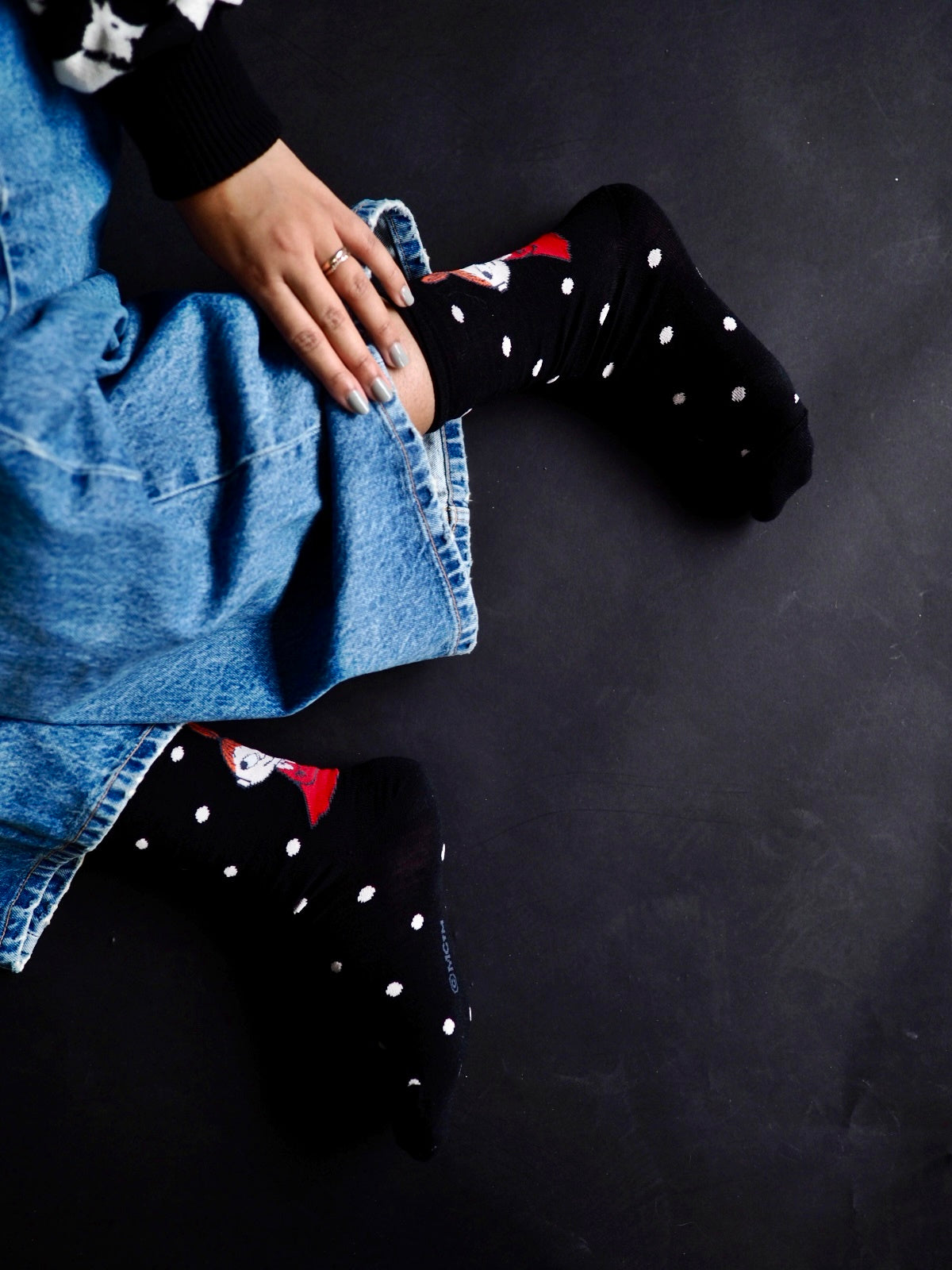 Pikky Myyn lumileikit, ohut merinovillasukka aikuisille