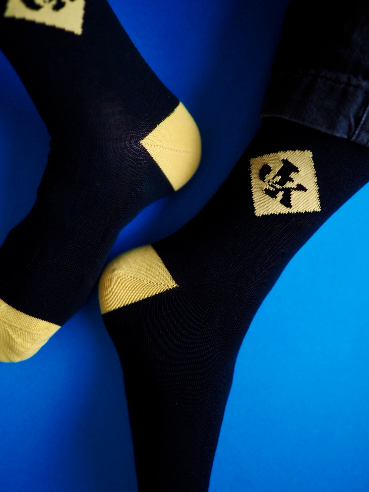 JK - Janne Kataja x Sidoste, mustat luomupuuvillasukat